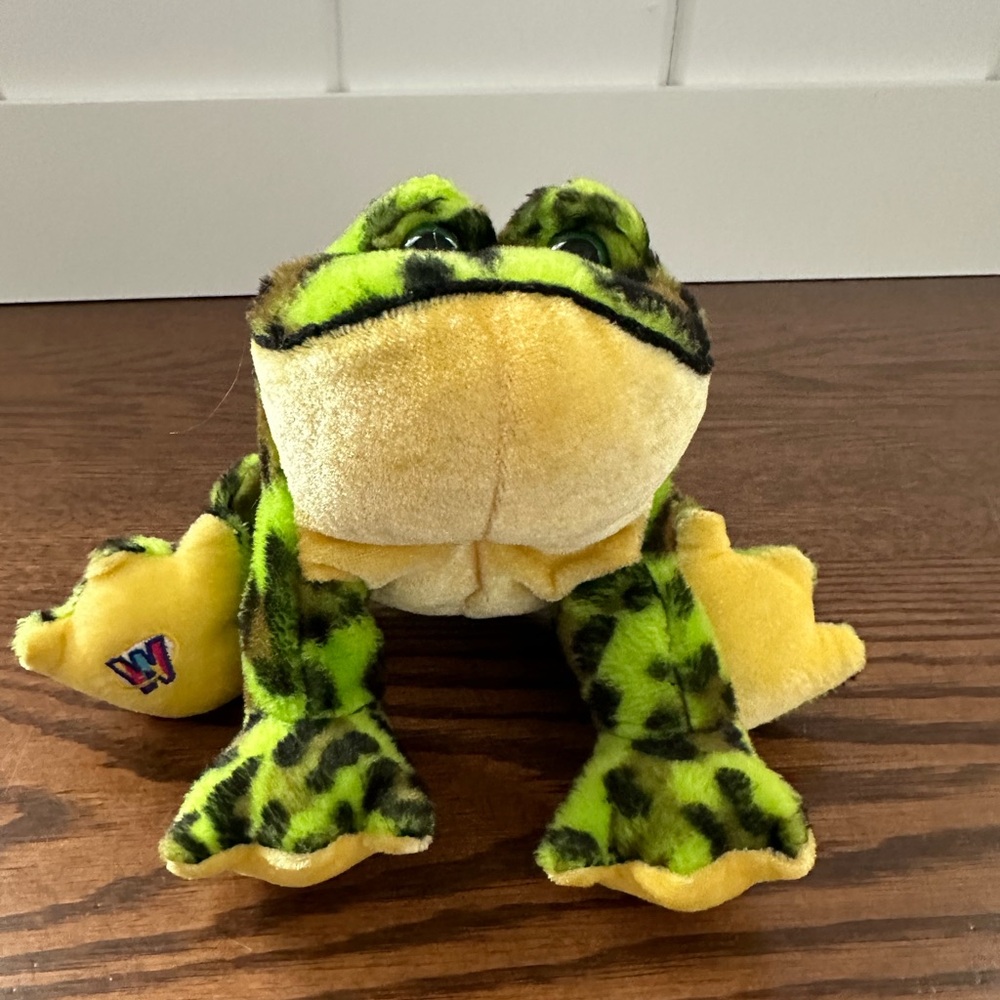 The Webkinz Bullfrog Plush Stuffed Animal 6”
